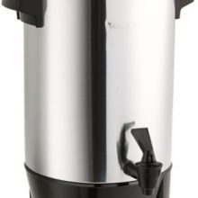 Highly Polished Aluminum Party Perk Coffee Urn Features Automatic