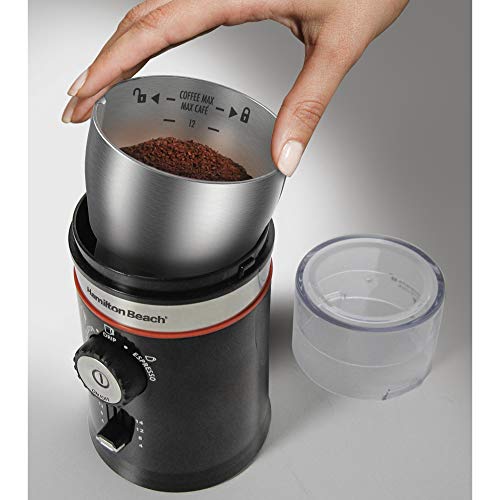 Hamilton Beach 12 Cup Digital Automatic LCD Coffeemaker Brewer & Coffee Grinder