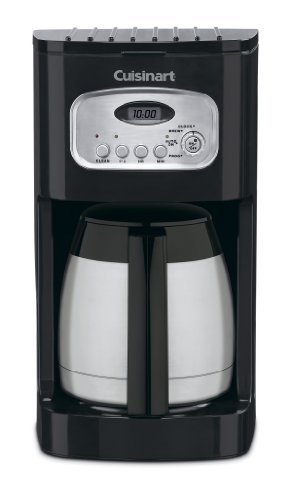 Cuisinart 10-Cup Classic Thermal Programmable Coffeemaker, Black