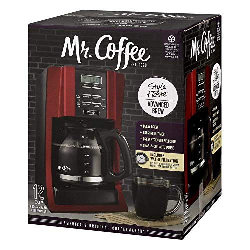 Mr. Coffee Brewing Coffee Maker (12-Cup Advanced Brew Programmable)