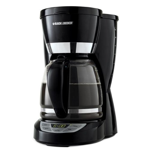 Black & Decker 12-Cup Programmable Coffeemaker, Black