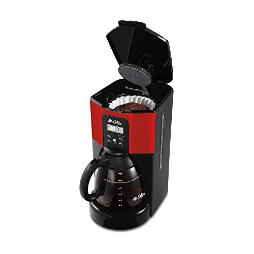Mr. Coffee erformance Brew 12-Cup Programmable Coffee Maker, Red