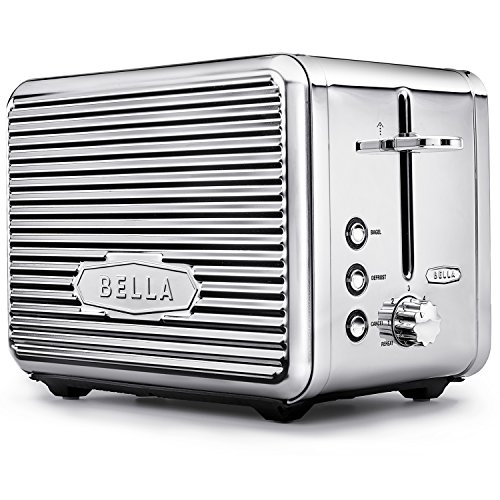 BELLA Linea Collection 2 Slice Toaster with Extra Wide Slot