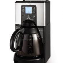 Mr. Coffee Performance Brew 12-Cup Programmable Coffee Maker, Stainless Steel