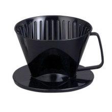 HIC Coffee Filter Cone, Black, Number 1-Size