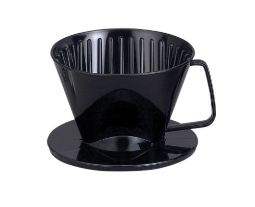 HIC Coffee Filter Cone, Black, Number 1-Size