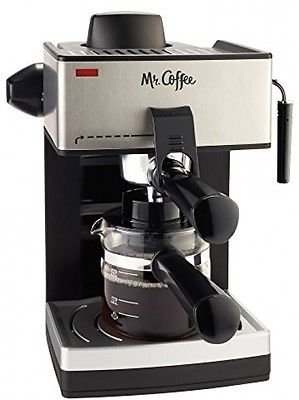 Espresso Machine Maker Cappuccino Coffee Latte Automatic Steam Steel Pump