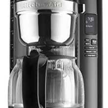 KitchenAid 12-Cup Coffee Maker with One Touch Brewing - Onyx Black