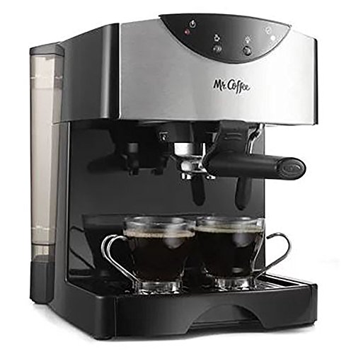 Mr. Coffee Cafe 15-Bar Pump Espresso & Cappuccino Maker (Renewed)