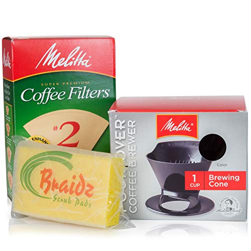 Melitta Coffee Maker Single Cup Pour Over Coffee Brewer