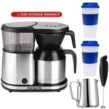 Bonavita 5-Cup Carafe Coffee Brewer Stainless Steel
