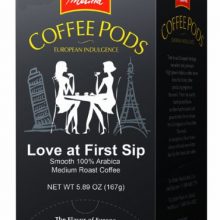 Melitta Coffee Pods for Senseo & Hamilton Beach Pod Brewers, Love at First Sip, 18 Count (Pack of 4)