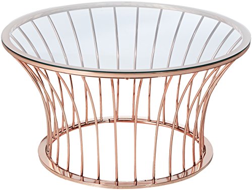 24/7 Shop at Home Coffee-Tables, Rose Gold