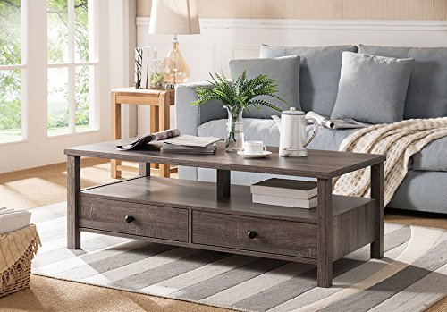 Deck Living Room Coffee Table Gray