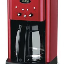 Cuisinart 12 Cup Brew Central Coffee Maker, Metallic Red