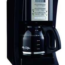 12-Cup Programmable Coffee Maker, Black
