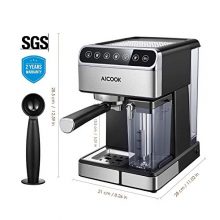 Espresso Machine, Barista Espresso Coffee Maker with One Touch Digital Screen