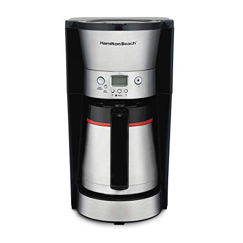 Hamilton Beach Thermal 10-Cup Coffee Maker, Programmable, Cone Filter