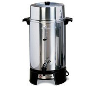 Aluminum Commercial Coffee Urn Features Automatic Temperature
