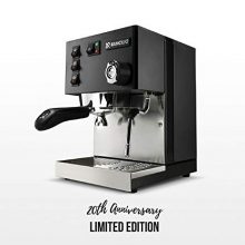 Rancilio Silvia Espresso Machine with Iron Frame and Stainless Steel Side Panels, 11.4 by 13.4-Inch (Black)