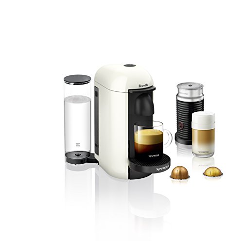 VertuoPlus Coffee and Espresso Machine Bundle with Aeroccino Milk Frother