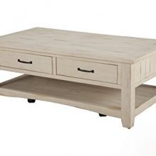 Martin Svensson Home Rustic Coffee Table, Antique White