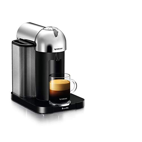 Nespresso Vertuo Coffee and Espresso Machine by Breville, Chrome (Renewed)