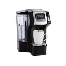 Single-Serve Maker with 40 oz. Reservoir Compatible with Pods or Ground Coffee