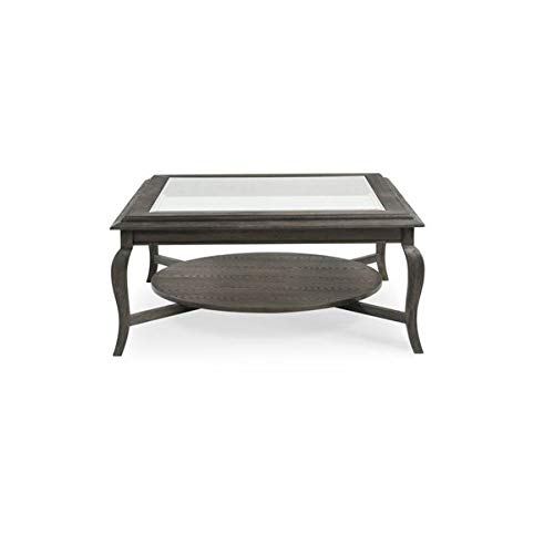 Bassett Mirror Company Square Cocktail Table in Coffee Bean Finish