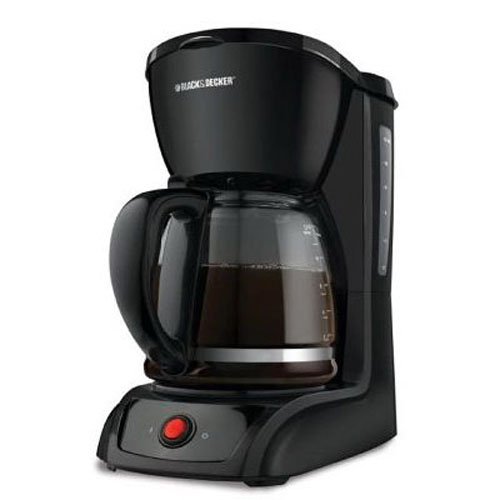 Black & Decker 12-Cup Switch Coffeemaker, Black