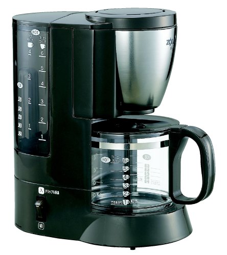 ZOJIRUSHI coffee maker coffee experts [Cup approximately 1 ~ 6 tablespoons: Stainless EC-AJ60-XJ Brown