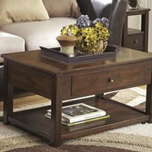 Marion Lift Top Coffee Table - 1 Drawer and 1 Fixed Shelf