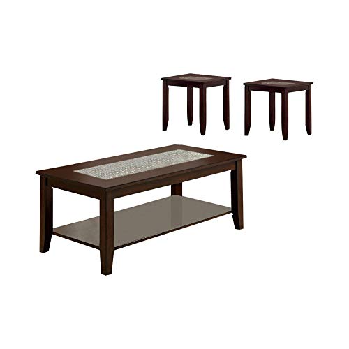 Benzara Coffee Table, Set of 3, Brown, One Size 