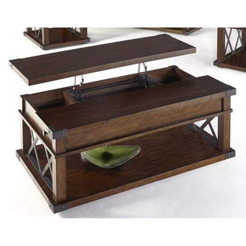 Progressive Furniture P527-15 Landmark Coffee Table, Brown