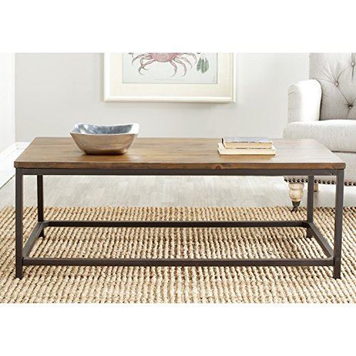 Safavieh American Homes Collection Alec Brown Pine Coffee Table