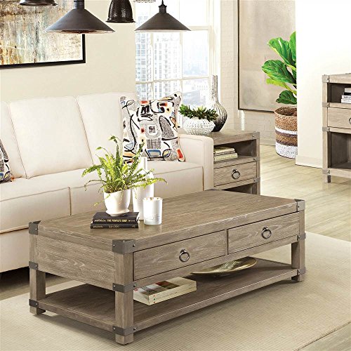 Riverside Furniture 54 in. Coffee Table in Natural