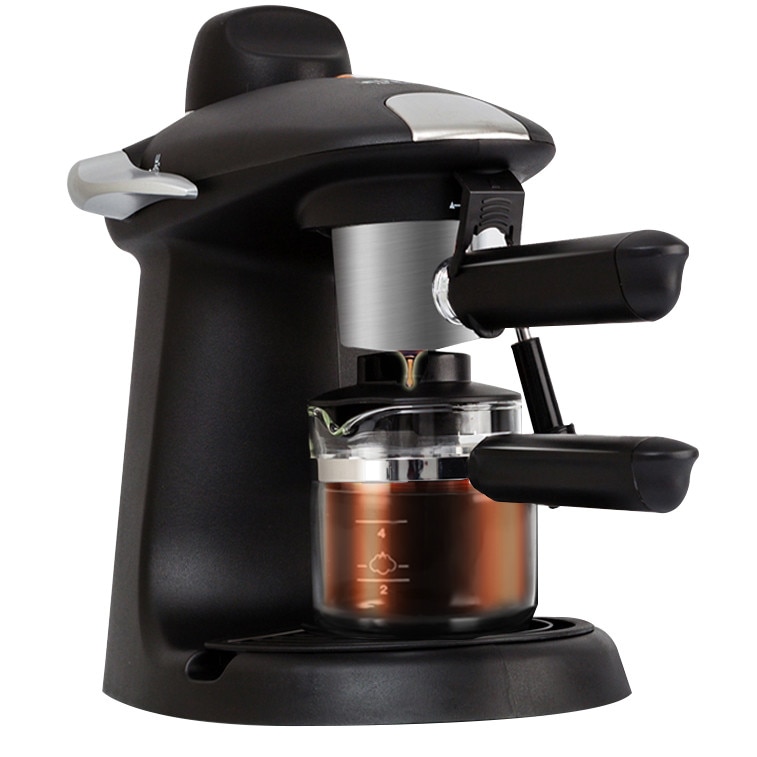 TK-184-6,Free shipping,coffee machine ,household pumped semi automatic coffee maker espresso high pressure steam coffee machine