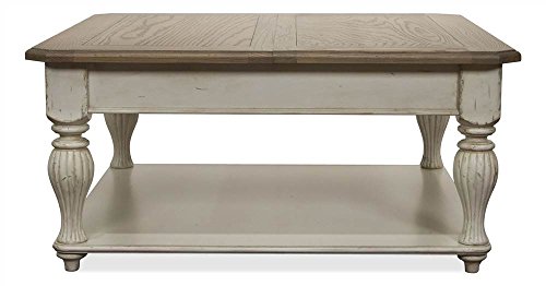 Coventry Two Tone Lift Top Square Coffee Table