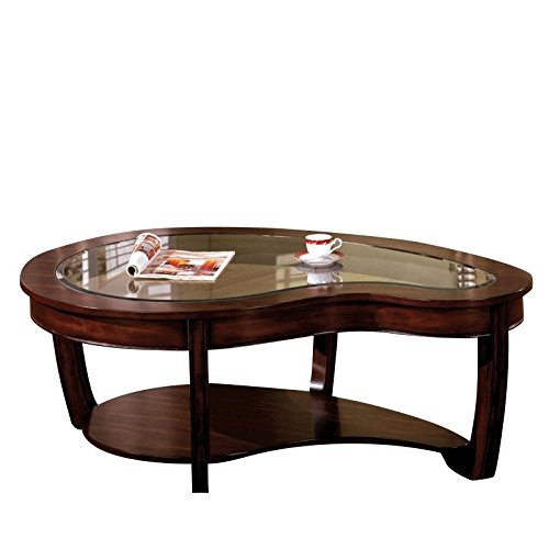 BOWERY HILL Coffee Table in Dark Cherry