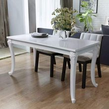 Vintage Dining Table Classic Elegant High Gloss