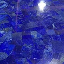 24 Inches Square Shape Marble Sofa Table Top Lapis