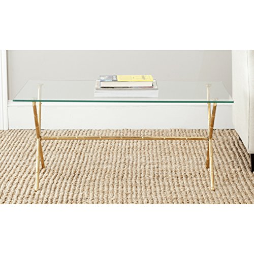 Safavieh Home Collection Brogen Light Gold Accent Table
