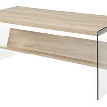 Convenience Concepts Soho Coffee Table, Weathered White