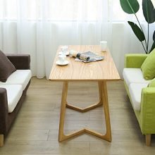 YX Western Restaurant Simple Coffee Table, Round Mini Table, Office Computer Table/Tea Table/Side Table/Teapot,A Rectangle,One Size