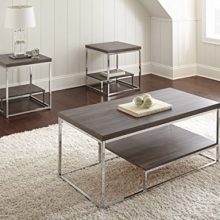 Coffee and 2 End Tables Set