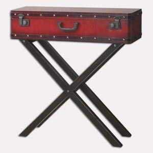 Uttermost Taggart Console Table, Red
