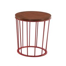 Enolla Nordic Wrought Iron Creative Round Base Coffee Table