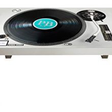 Probest Record Player Coffee, Retro Coffee Table