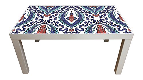 Probest Tile Coffee Table, Retro Coffee Table