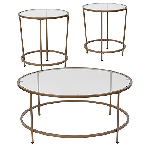 StarSun Depot Astoria Collection 3 Piece Coffee and End Table